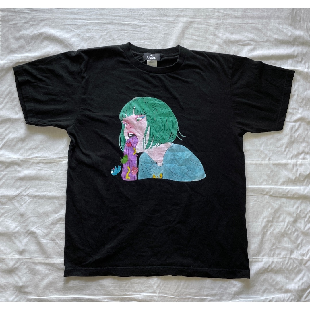 PEDRO この世はヘドが出るほど不条理で溢れている Tシャツ PEDRO この世はヘドが出るほど不条理で溢れている Tシャツ