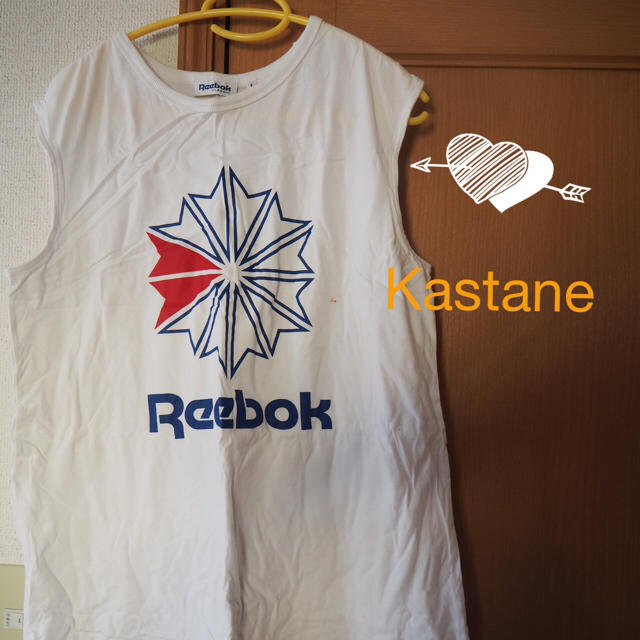 Kastane(カスタネ)のReebok×Kastane天竺ワンピース レディースのワンピース(ひざ丈ワンピース)の商品写真