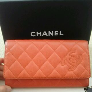 シャネル(CHANEL)のシャネル 財布 オレンジ(財布)