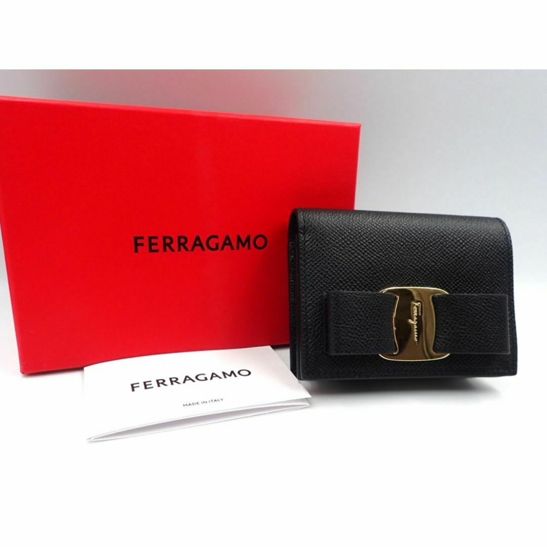 FERRAGAMO フェラガモ 22D515 725300 2つ折小銭付き財布