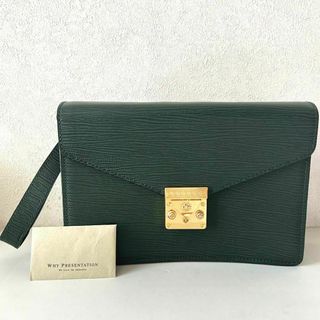 ヴェルサーチ(VERSACE)の【極美品】ヴェルサーチ クラッチバッグ セカンドバッグ 株式会社ホワイ(セカンドバッグ/クラッチバッグ)