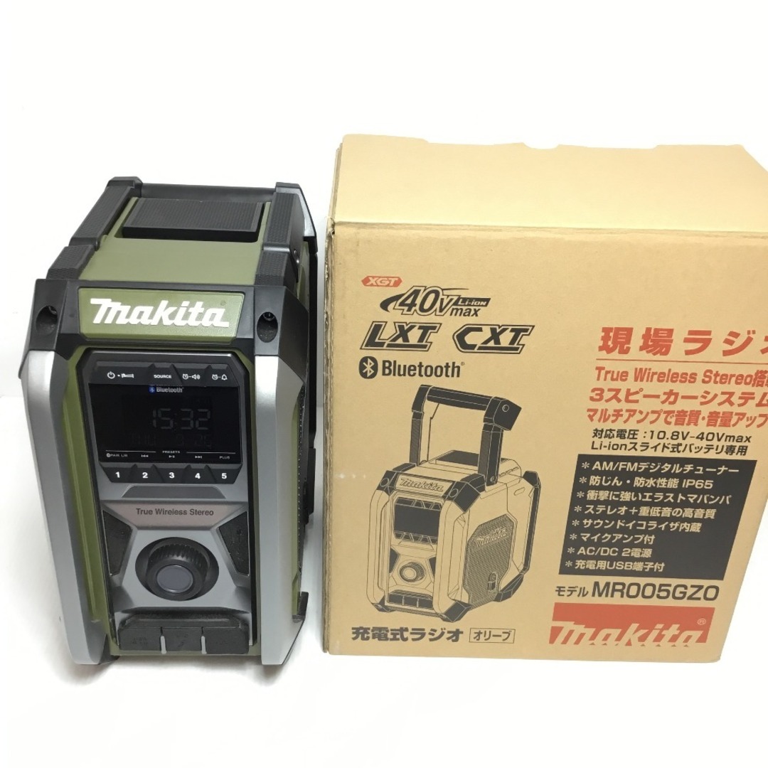 ΘΘMAKITA マキタ バッテリー式ラジオ ACアダプター付 コードレス ΘΘMAKITA マキタ バッテリー式ラジオ ACアダプター付 コードレス