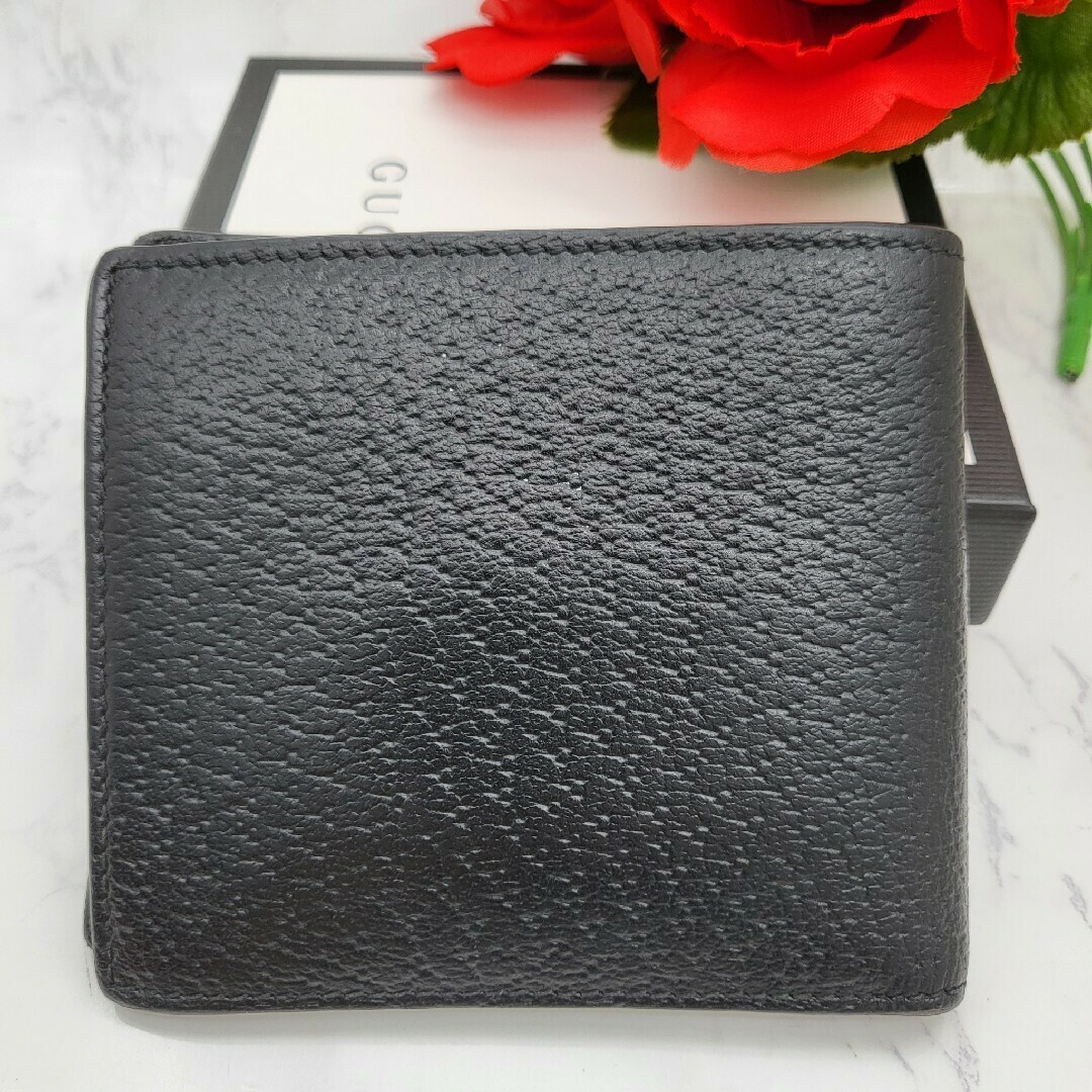 美品】 GUCCI グッチ 2つ折り財布 財布 アニマリエ bee 蜂 美品】 GUCCI グッチ 2つ折り財布 財布 アニマリエ bee 蜂