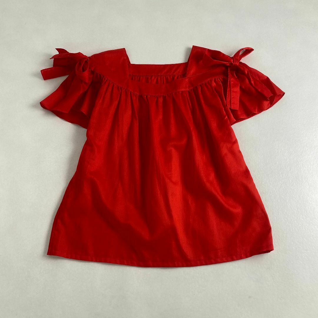 Christian Dior - 美品　クリスチャンディオール　カットソー　極美品　パフスリーブ　リボン