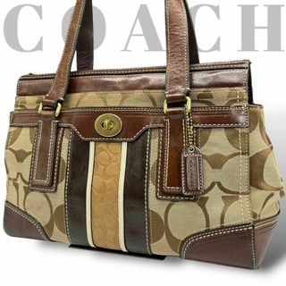 COACH - 美品 コーチ ショルダーバッグ トートバッグ