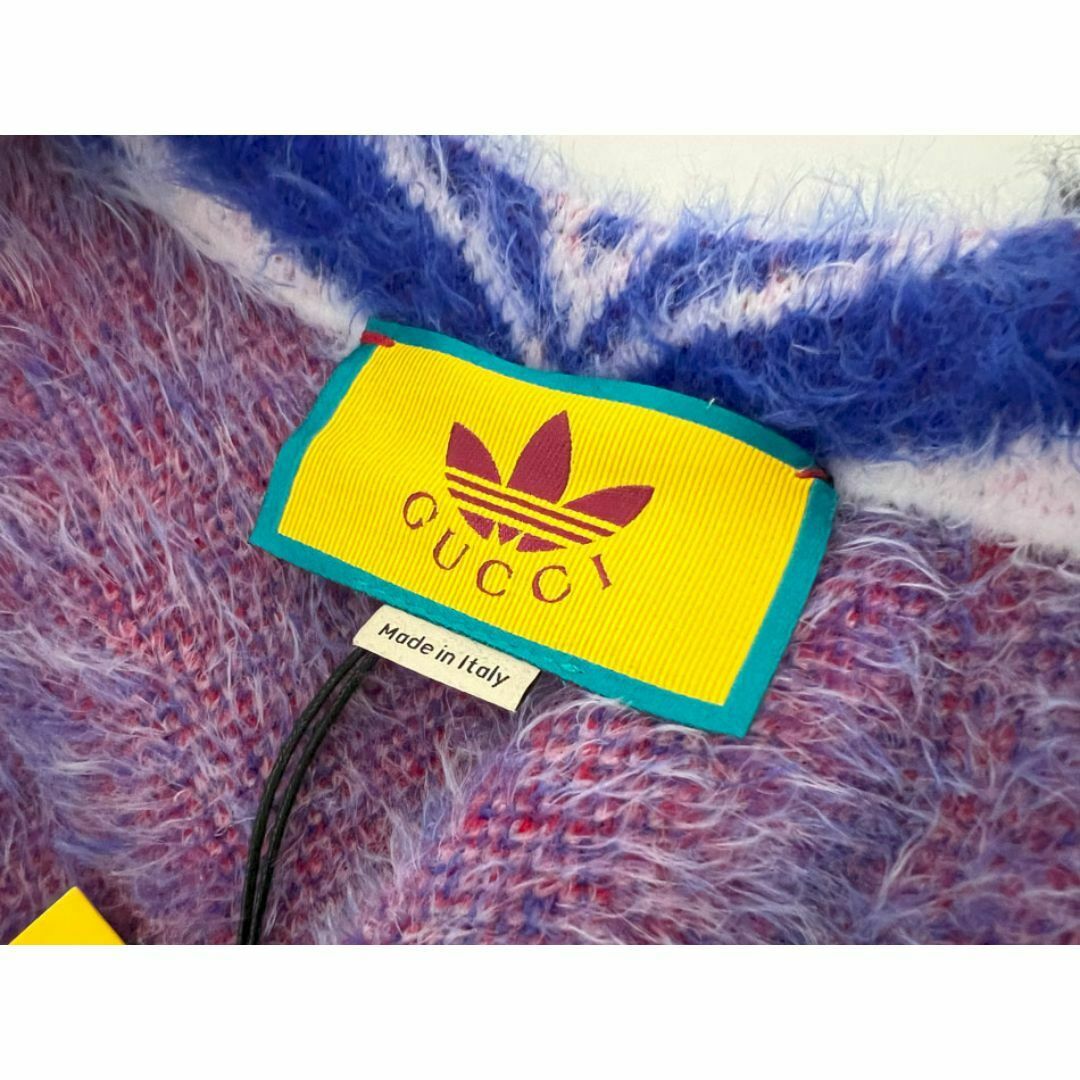 GUCCI - GUCCI adidas グッチ アディダス ファー コート GUCCI - GUCCI adidas グッチ アディダス ファー コート