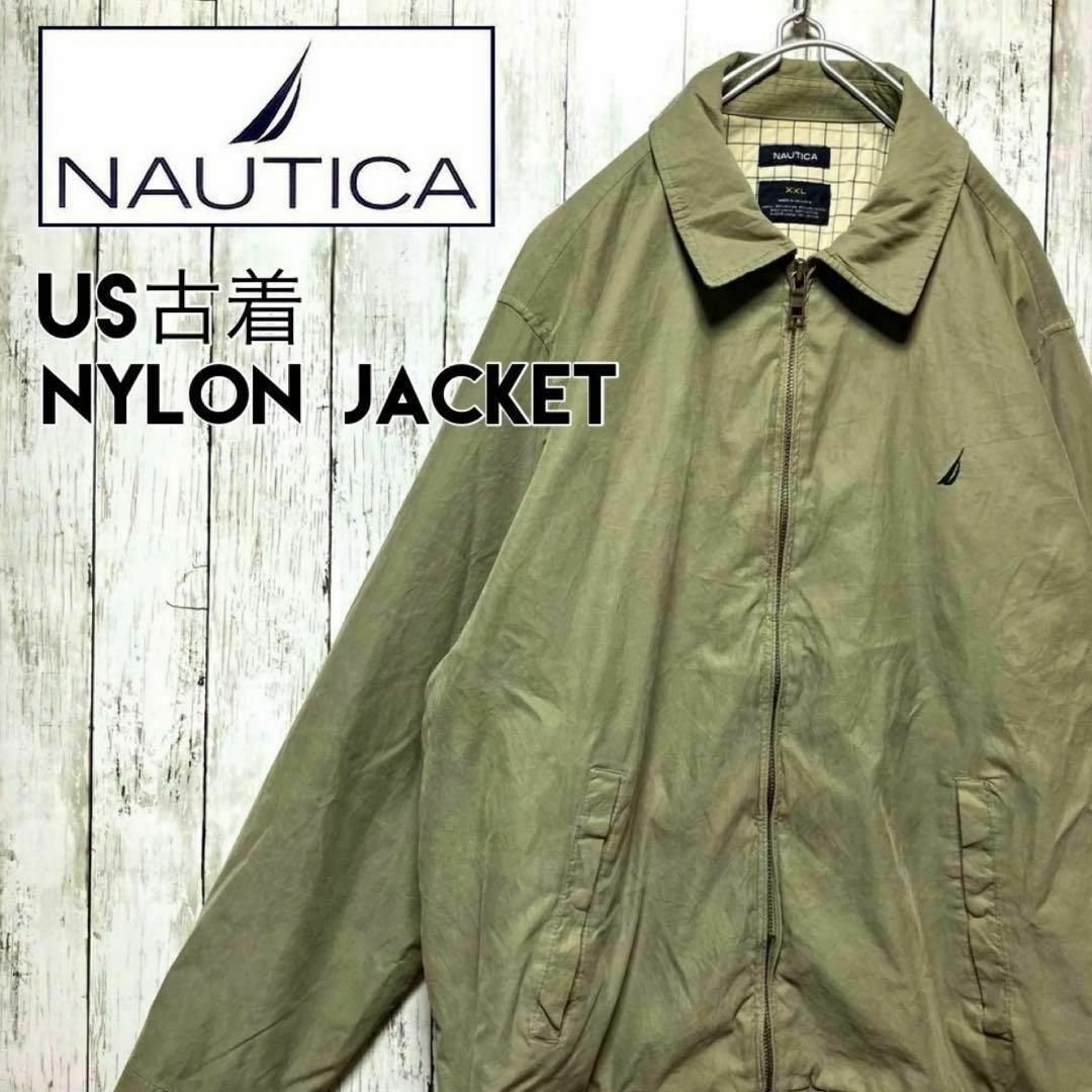 NAUTICA - ☆希少カラーUS古着ノーティカ ナイロンジャケット NAUTICA - ☆希少カラーUS古着ノーティカ ナイロンジャケット