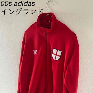 アディダス(adidas)の00sadidasアディダストラックジャケットジャージイングランド代表メンズ長袖(ジャージ)