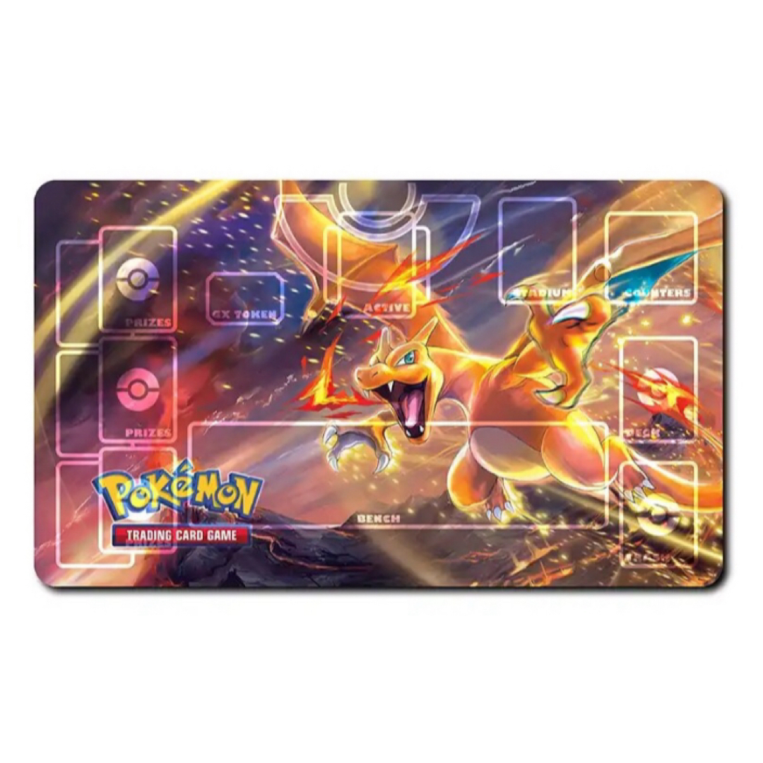 ハーフサイズ58.5×35cm ポケモンカード対応 プレイマット ラバー ハーフサイズ58.5×35cm ポケモンカード対応 プレイマット ラバー