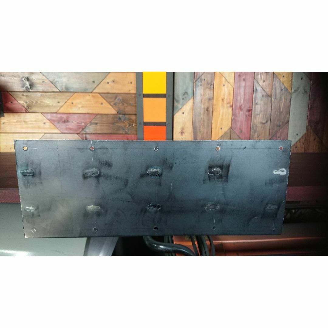 無塗装でアイアンな極太鉄脚♪50×400(床面300)×650mm 台形型 2脚 無塗装でアイアンな極太鉄脚♪50×400(床面300)×650mm 台形型 2脚