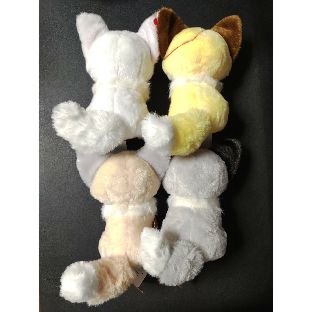 ちょこんとキツネ とおりゃんせ 全4種 コンプセット わたあめ ちょこんとキツネ とおりゃんせ 全4種 コンプセット わたあめ