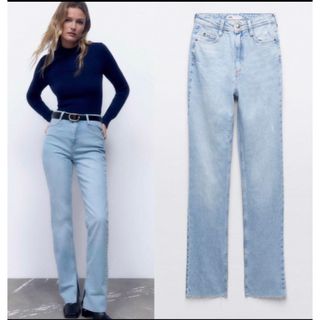 FREE STYLISTS ジーンズ デニム デニムパンツ 美脚ハイウエスト