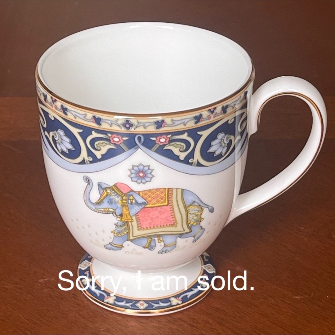 WEDGWOOD - 【美品】ウェッジウッド☆ブルーエレファント WEDGWOOD - 【美品】ウェッジウッド☆ブルーエレファント