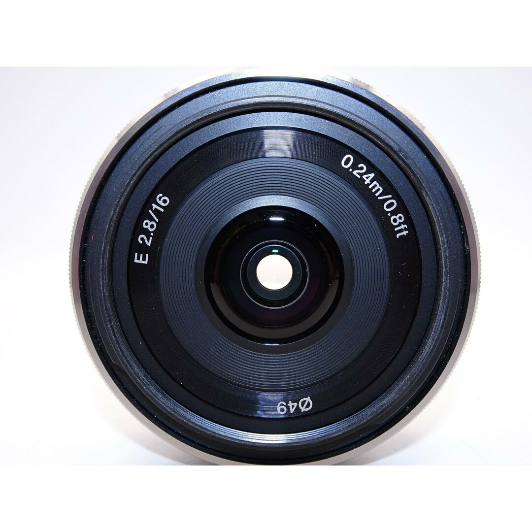 ◇A (美品)ソニー Sony E 16mm F2.8 SEL16F28 フィルター付き ◇A (美品)ソニー Sony E 16mm F2.8 SEL16F28 フィルター付き