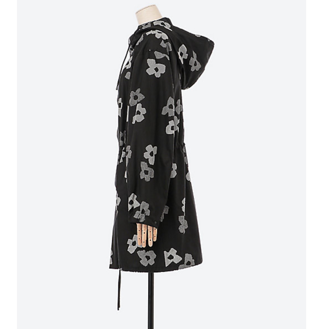 【めっちゃ変わる】 hooded print twill finx washed - AURALEE coatの通販 suzy by ジャケット・アウター