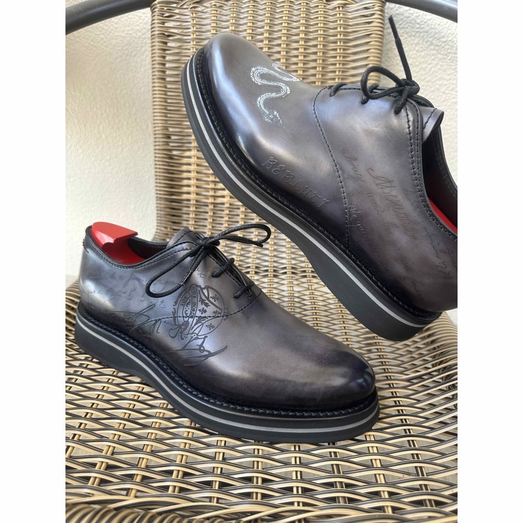 BERLUTI - 特注70万 ベルルッティ アレッシオ レザー シューズ BERLUTI - 特注70万 ベルルッティ アレッシオ レザー シューズ