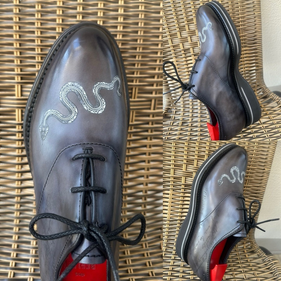 BERLUTI - 特注70万 ベルルッティ アレッシオ レザー シューズ BERLUTI - 特注70万 ベルルッティ アレッシオ レザー シューズ