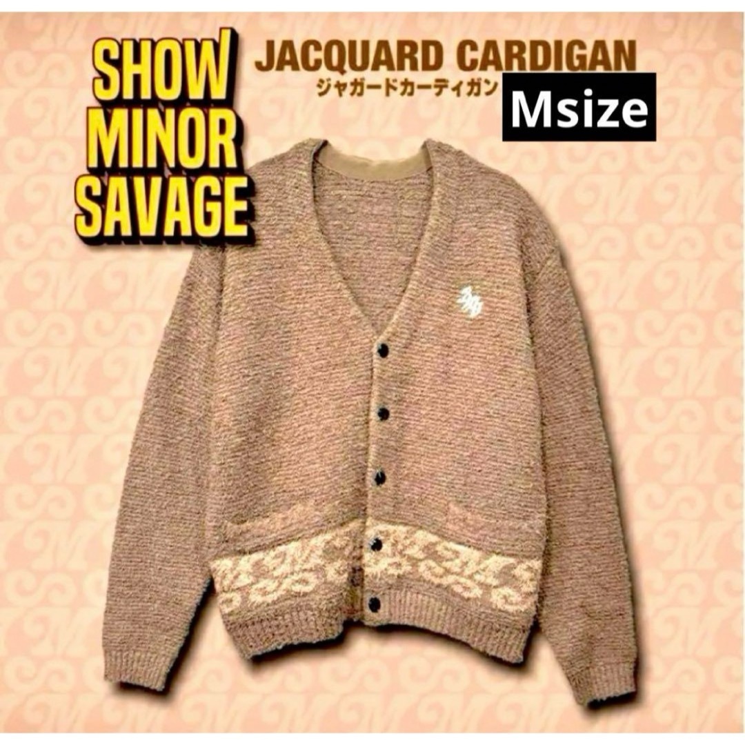 ShowMinorSavage ジャガードカーディガンBMSGの通販 by さくさく ShowMinorSavage ジャガードカーディガンBMSGの通販 by さくさく