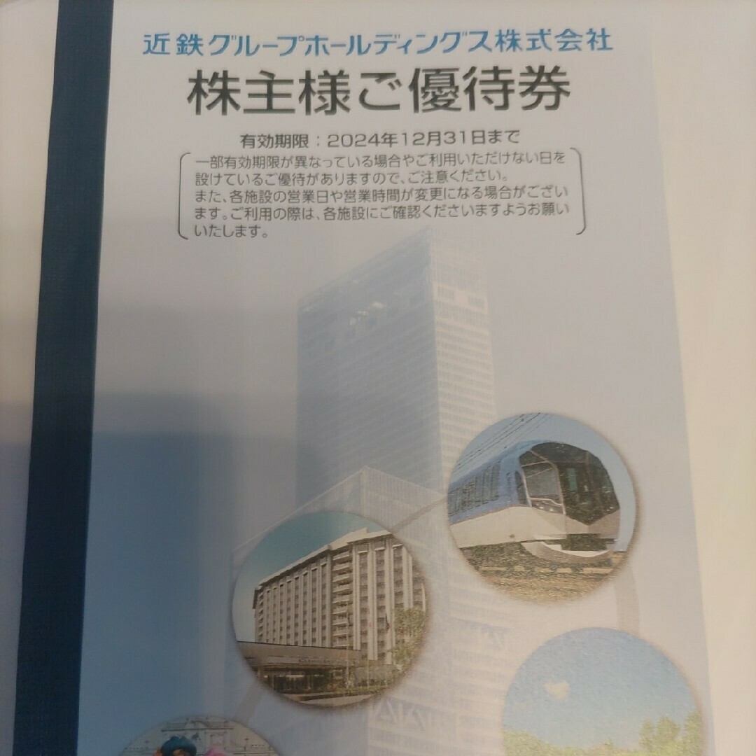 近鉄百貨店(キンテツヒャッカテン)の近鉄グループ優待券2冊380円 チケットの施設利用券(遊園地/テーマパーク)の商品写真