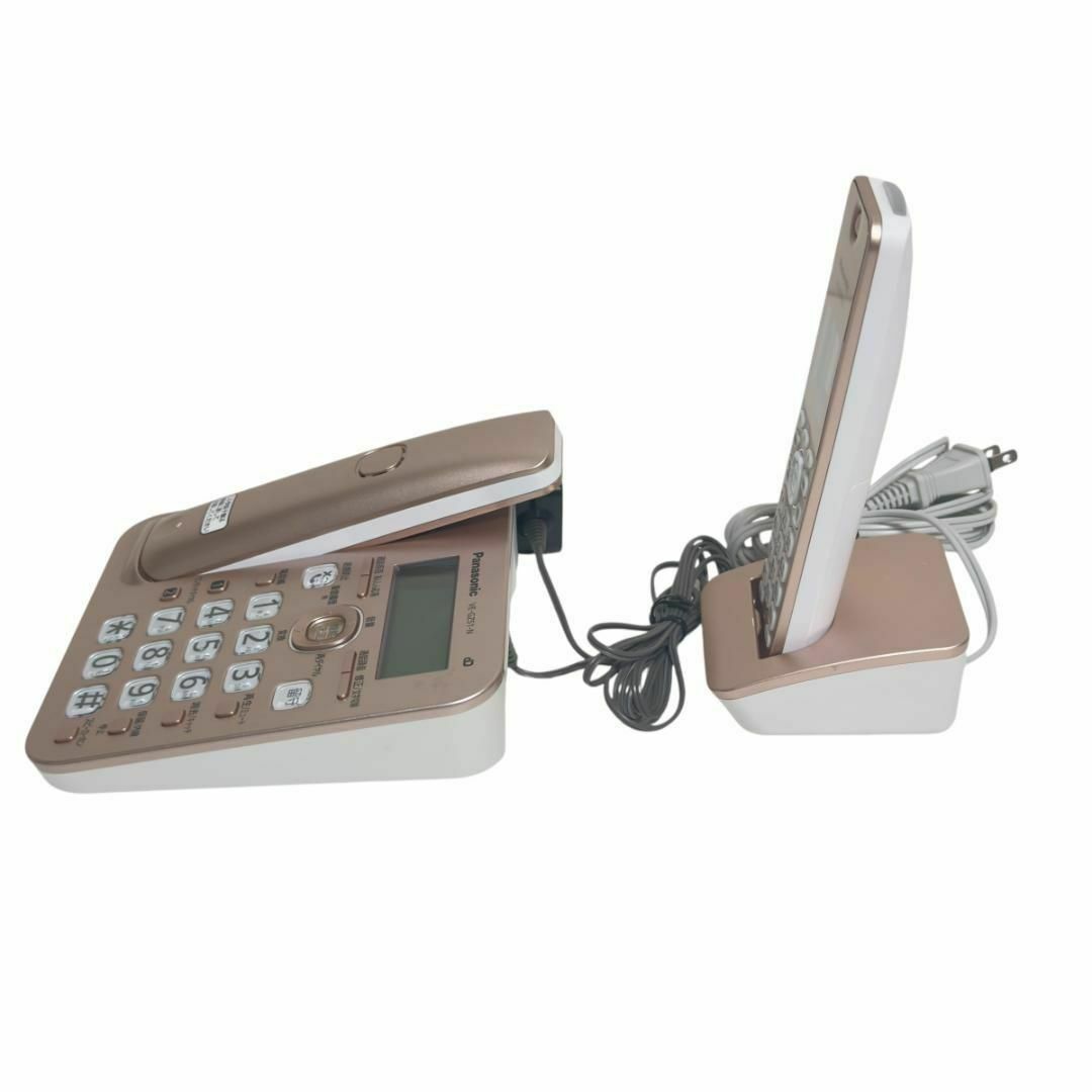 美品 Panasonicコードレス電話機VE-GZ51-N 子機付き 美品 Panasonicコードレス電話機VE-GZ51-N 子機付き