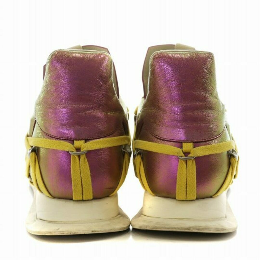 Rick Owens - Rick Owens スニーカー 44 29.0cm ピンク 黄 S7813 Rick Owens - Rick Owens スニーカー 44 29.0cm ピンク 黄 S7813