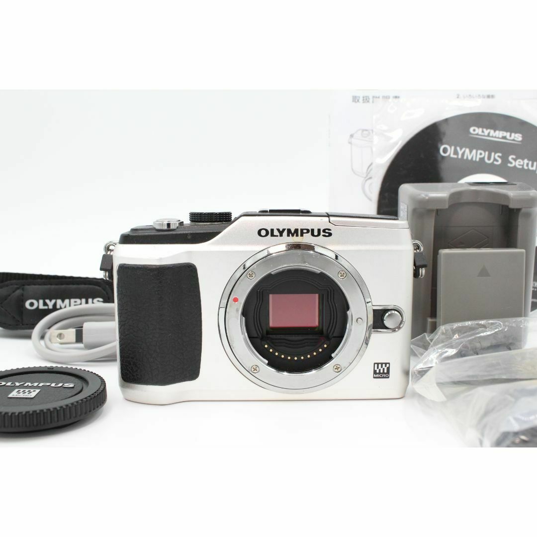 OLYMPUS - ＜＜付属品多数！！＞＞【良品】OLYMPUS オリンパス ミラーレス一眼 E-PL2 ボディ ゴールド E-PL2 BODY GLD #LE2024663