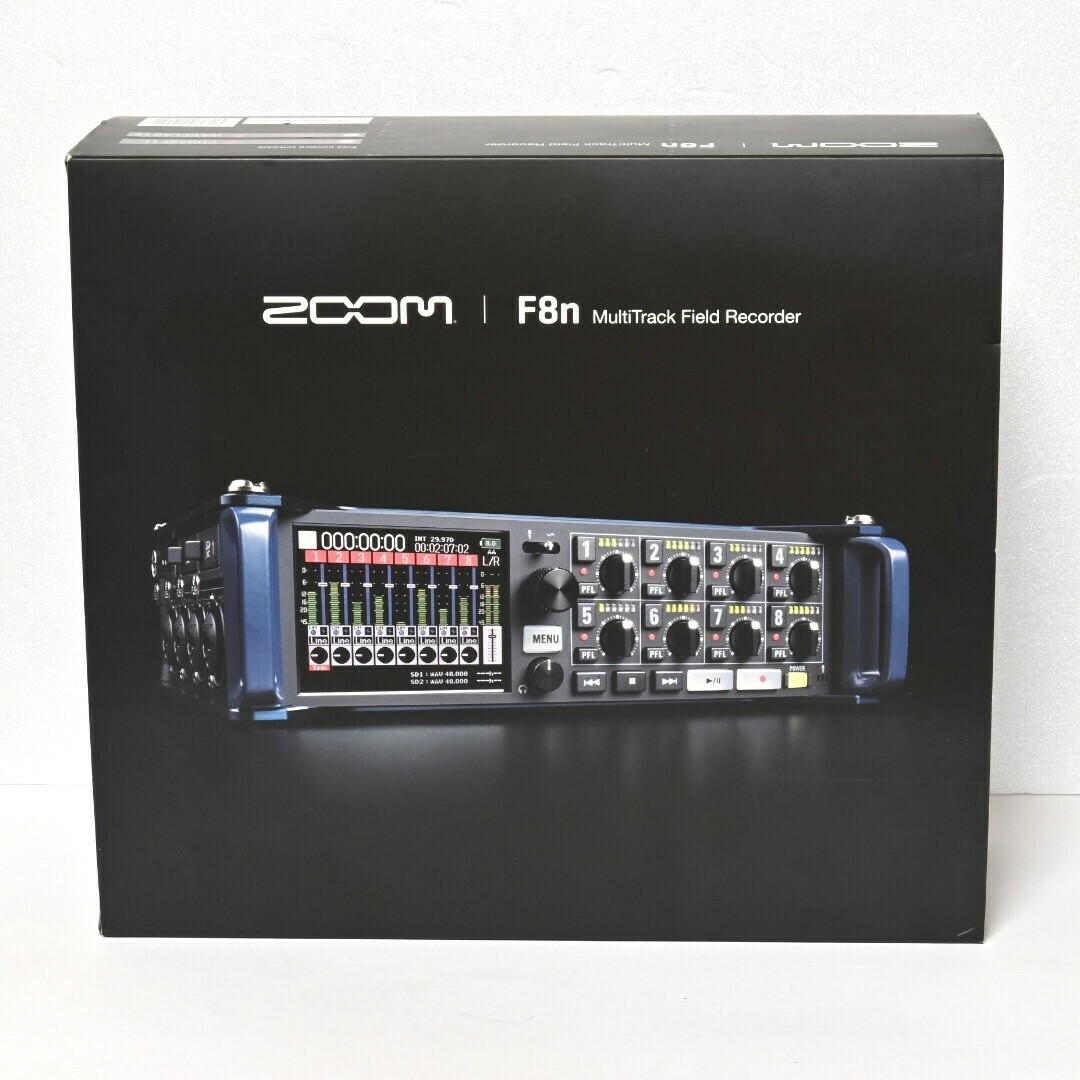 ZOOM F8n マルチトラック フィールドレコーダー 楽器のレコーディング/PA機器(その他)の商品写真