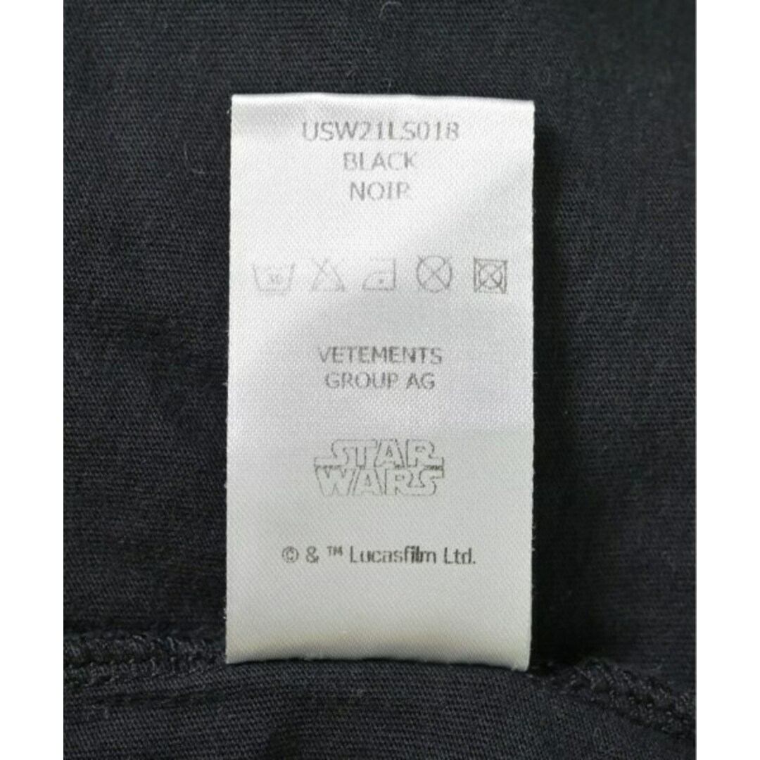 VETEMENTS ヴェトモン パーカー S 黒系 【古着】【中古】 VETEMENTS ヴェトモン パーカー S 黒系 【古着】【中古】