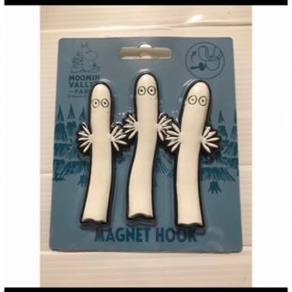 ムーミンバレーパーク　ニョロニョロ　マグネットクリップ　新品(キャラクターグッズ)