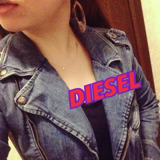 DIESEL(ディーゼル)のDIESEL☆デニムライダース大幅値下！ レディースのジャケット/アウター(ライダースジャケット)の商品写真