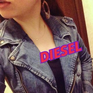 ディーゼル(DIESEL)のDIESEL☆デニムライダース大幅値下！(ライダースジャケット)