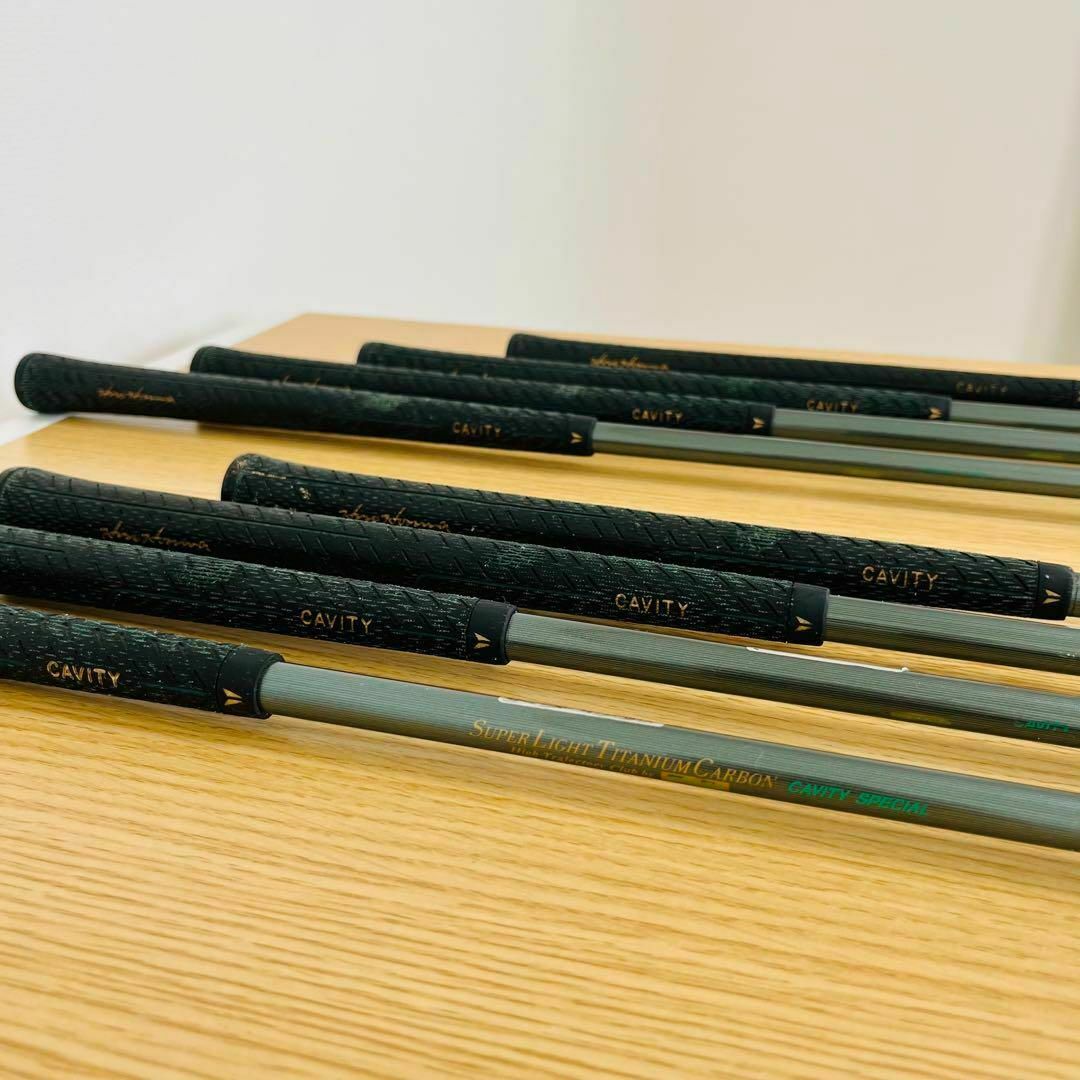 超希少品 Hiro Honma LB708 キャビティアイアン (8本セット) 超希少品 Hiro Honma LB708 キャビティアイアン (8本セット)