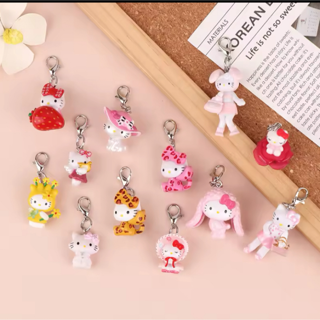 ハローキティ - 新品 足長 うさ耳 キティちゃん キーホルダー ハローキティ - 新品 足長 うさ耳 キティちゃん キーホルダー