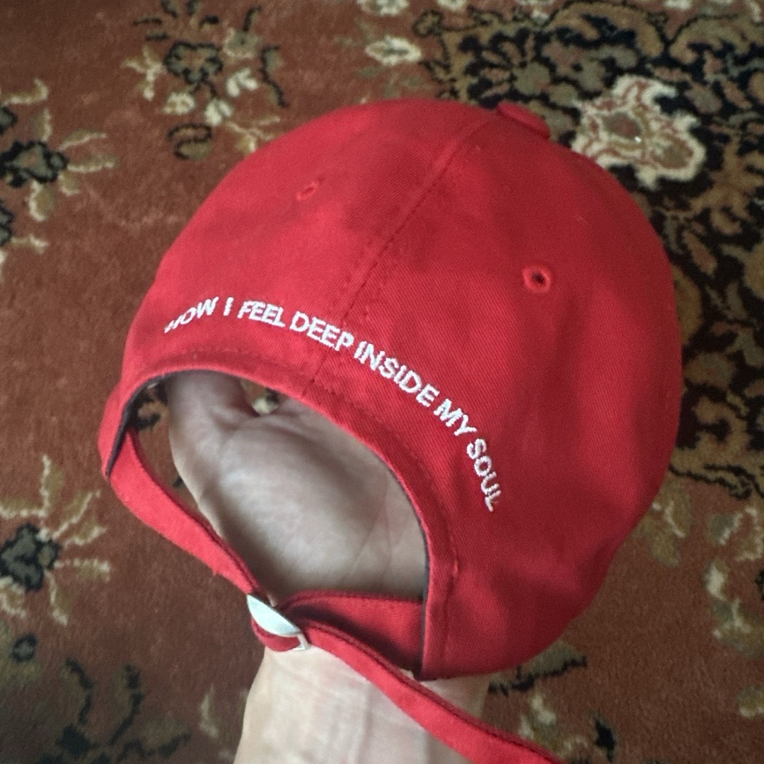 希少】GADID ANONIEM ガディッドアノニム CAP キャップ 赤 希少】GADID ANONIEM ガディッドアノニム CAP キャップ 赤