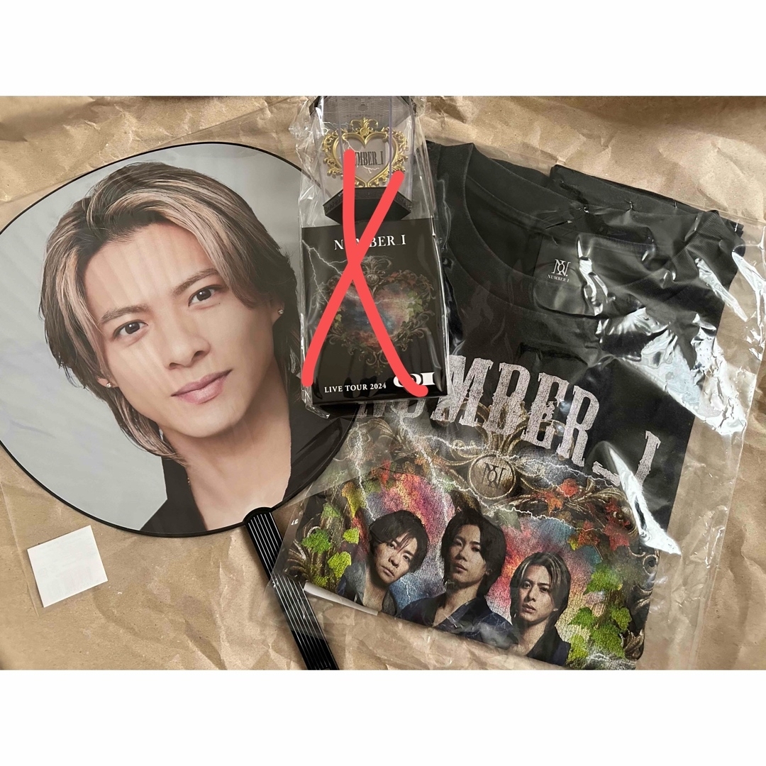 Number_i ナンバーアイ  平野紫耀うちわ Tシャツ