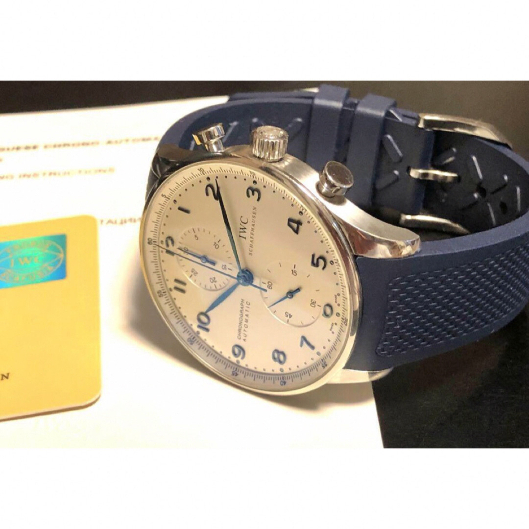 IWC - IWC ポルトギーゼ 純正ラバーベルトの通販 by ジカタマゴ IWC - IWC ポルトギーゼ 純正ラバーベルトの通販 by ジカタマゴ