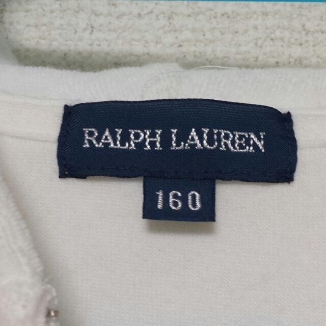 Ralph Lauren(ラルフローレン)のポロ♡白半袖パーカー レディースのトップス(パーカー)の商品写真