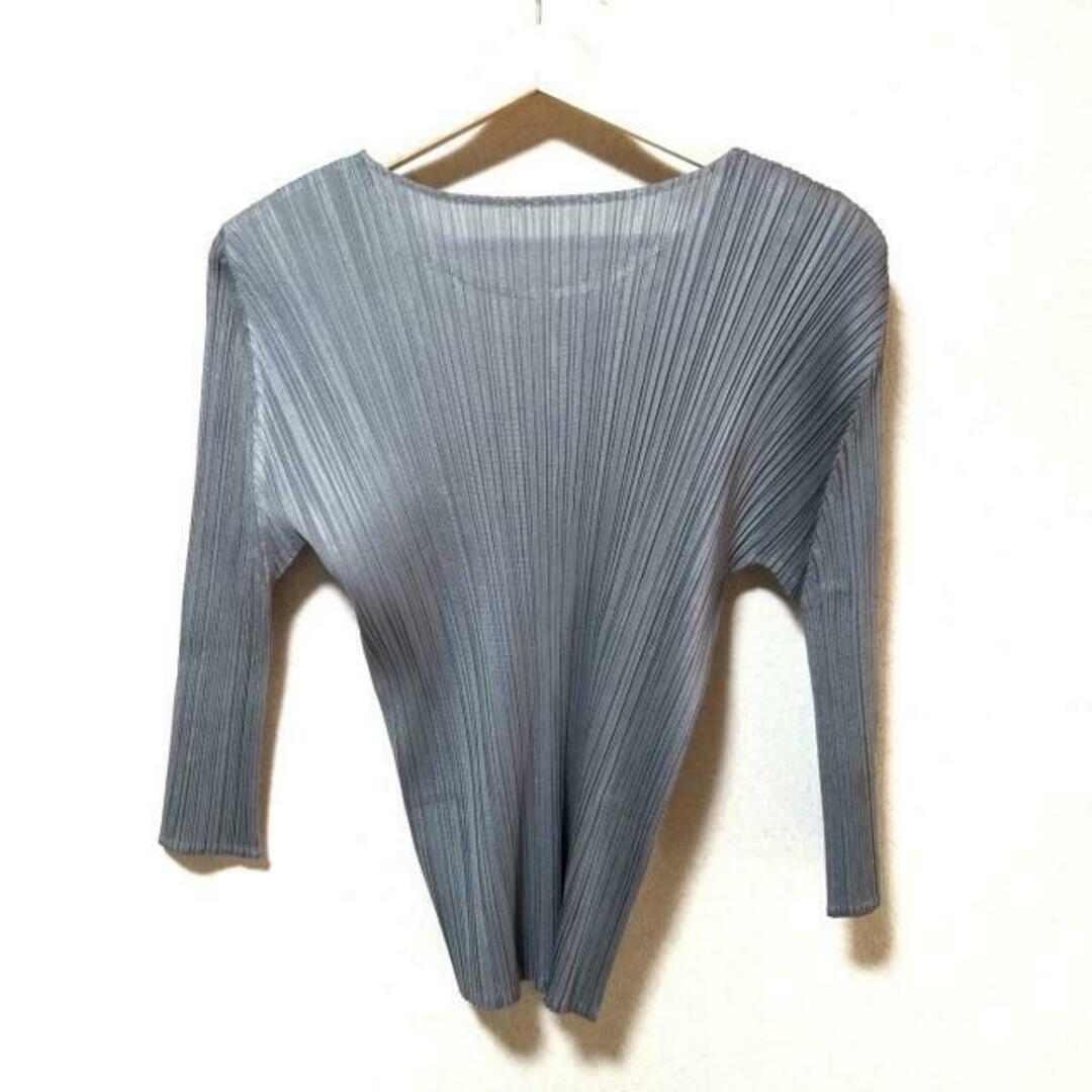 PLEATS PLEASE トップス サイズ3 グレー|半袖(Tシャツ) PLEATS PLEASE トップス サイズ3 グレー|半袖(Tシャツ)