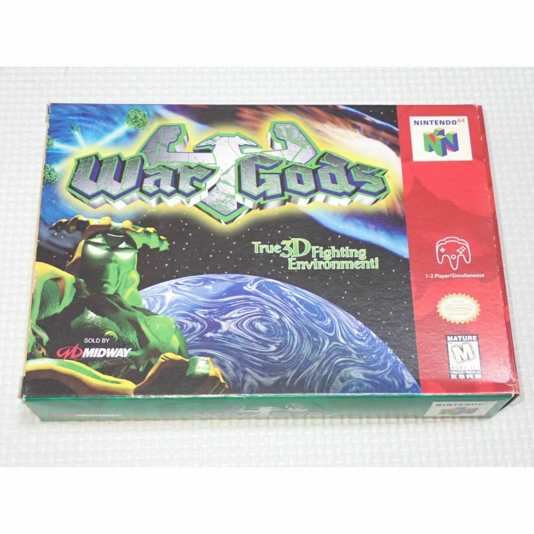 NINTENDO 64 - N64☆WAR GODS 海外版 北米版 端子清掃済 NINTENDO 64 - N64☆WAR GODS 海外版 北米版 端子清掃済