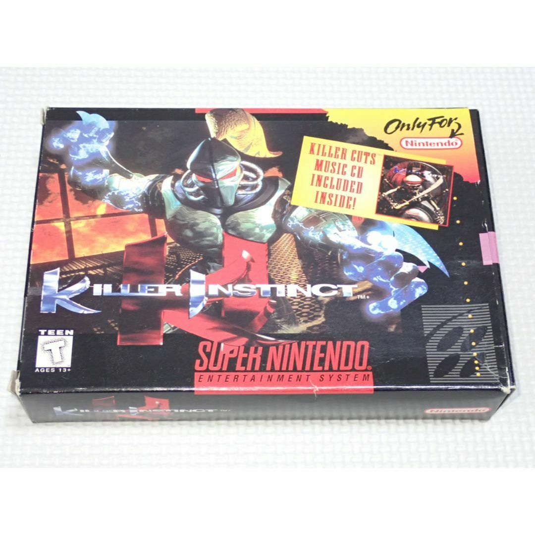 スーパーファミコン - SFC☆KILLER INSTINCT 海外版 北米版 SNES スーパーファミコン - SFC☆KILLER INSTINCT 海外版 北米版 SNES