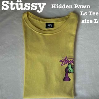 STUSSY(Tシャツ/カットソー(七分/長袖) ・ イエロー/黄色系)の STUSSY(Tシャツ/カットソー(七分/長袖) ・ イエロー/黄色系)の