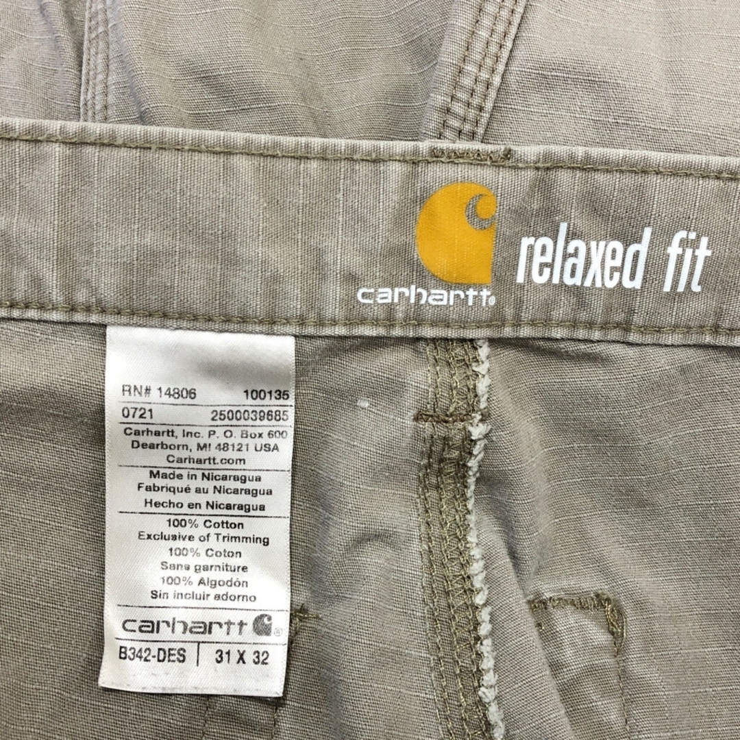 carhartt - Carhartt カーハート カーゴ パンツ ベージュ carhartt - Carhartt カーハート カーゴ パンツ ベージュ