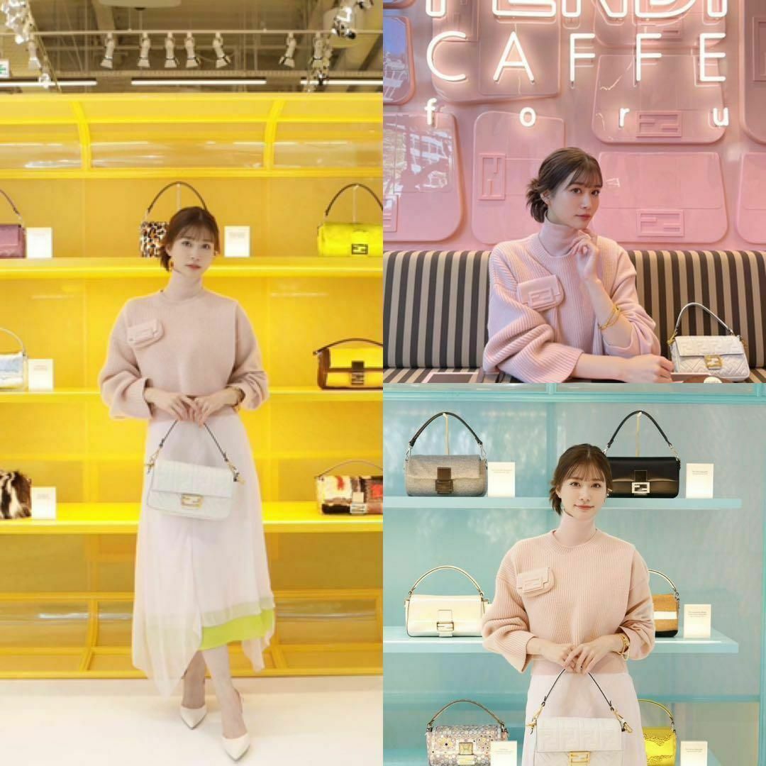 FENDI - ⭐️極美品⭐️フェンディ 22AW レイヤードニット FENDI - ⭐️極美品⭐️フェンディ 22AW レイヤードニット