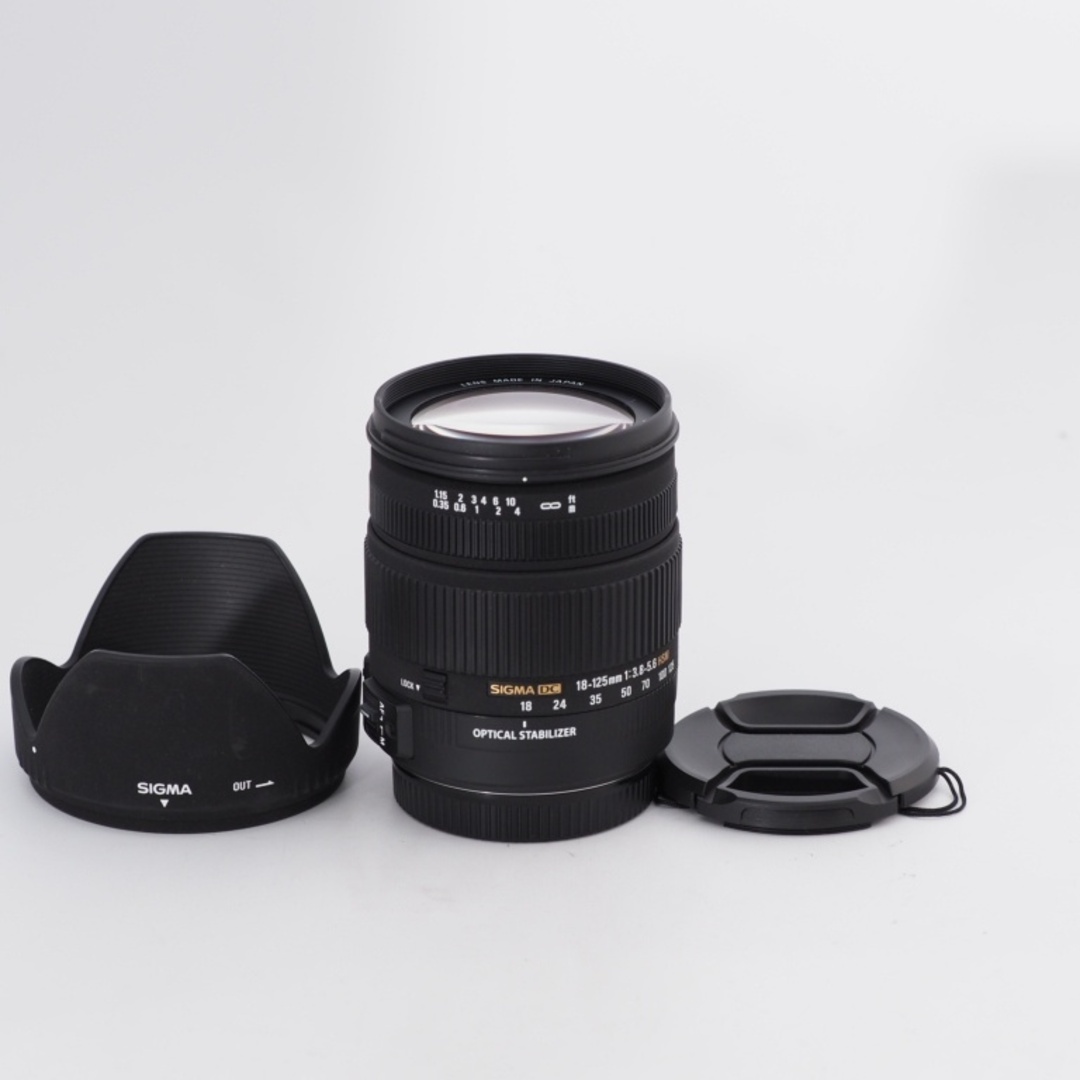 SIGMA シグマ 18-125mm F3.8-5.6 DC OS HSM キヤノン EFマウント用 SIGMA シグマ 18-125mm F3.8-5.6 DC OS HSM キヤノン EFマウント用