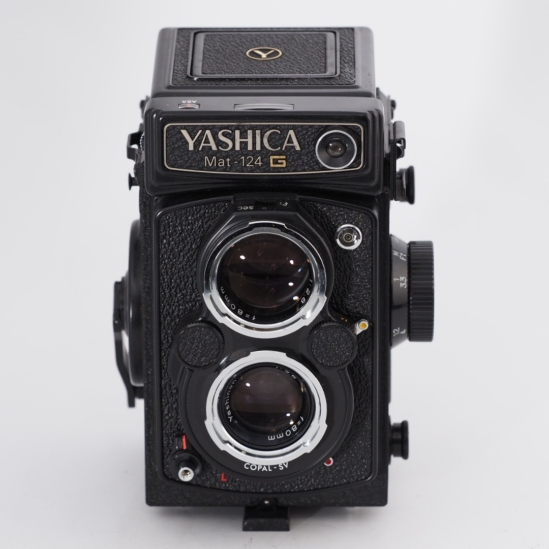 Yashica Mat-124G ヤシカ yashinon 80mm F3.5 2眼レフ 中判 Yashica Mat-124G ヤシカ yashinon 80mm F3.5 2眼レフ 中判
