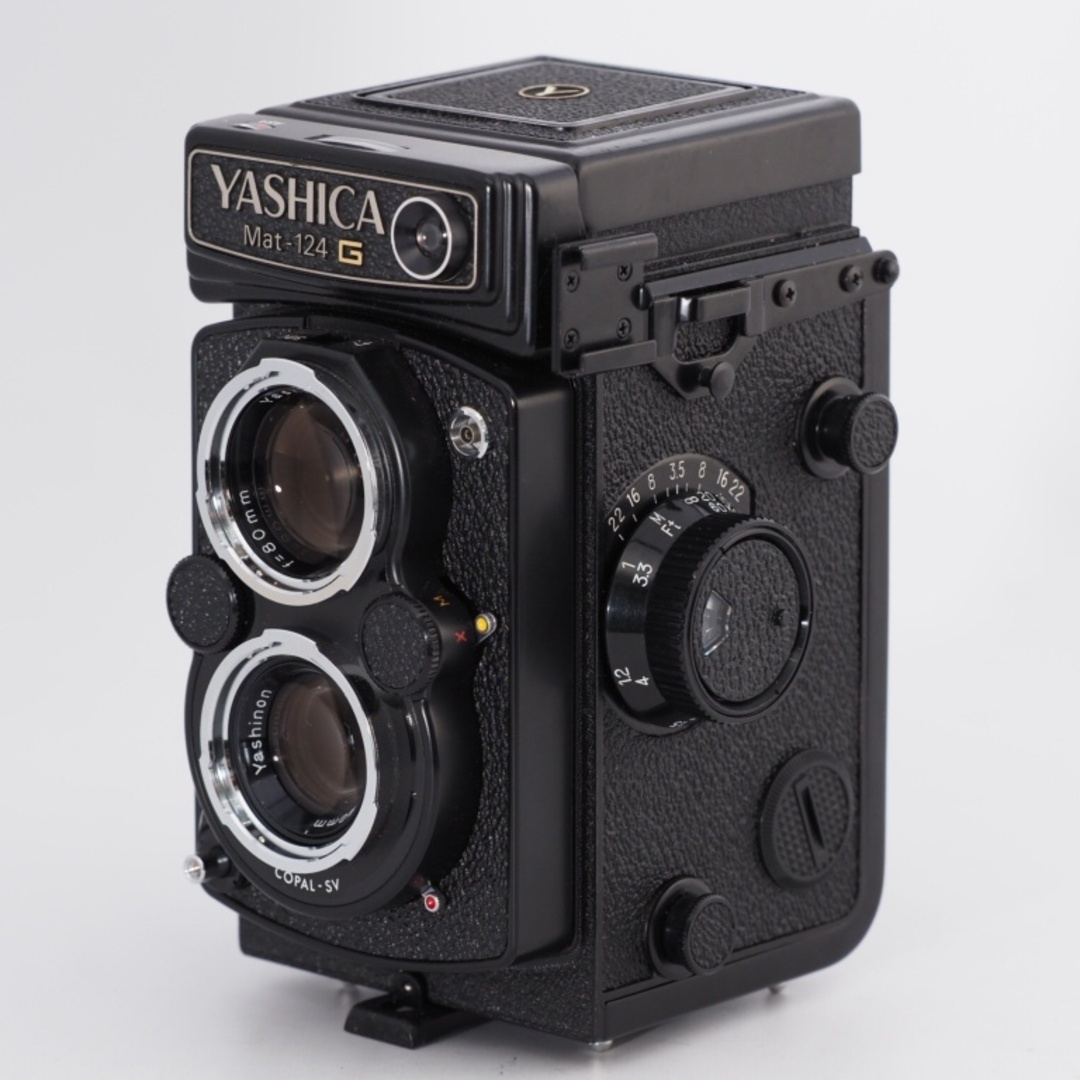 Yashica Mat-124G ヤシカ yashinon 80mm F3.5 2眼レフ 中判 Yashica Mat-124G ヤシカ yashinon 80mm F3.5 2眼レフ 中判