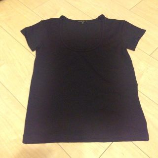 セオリー(theory)のtheory 黒Tシャツ(Tシャツ(半袖/袖なし))