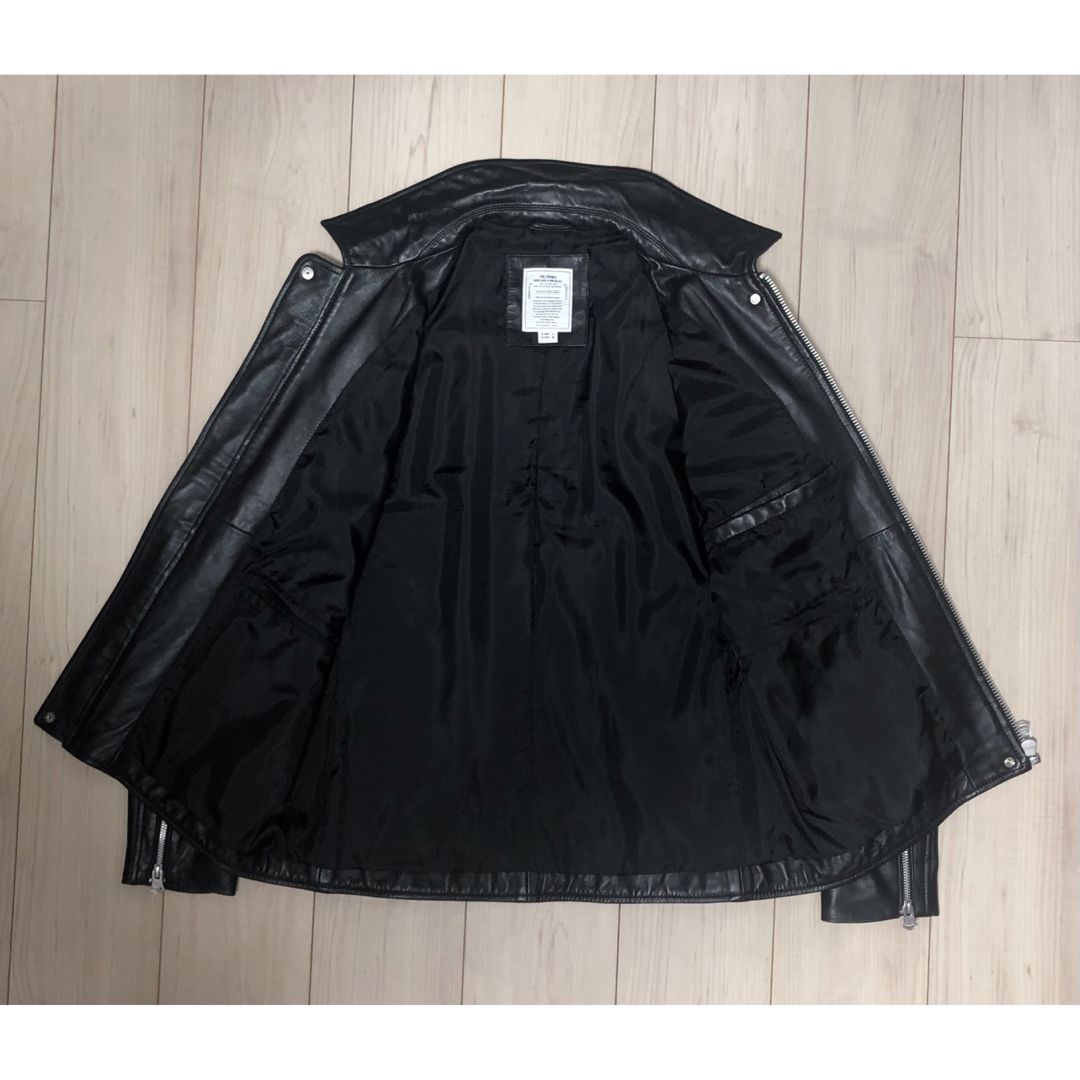 CRIMIE - L 良品 CRIMIE シングル ライダースジャケット レザー CRIMIE - L 良品 CRIMIE シングル ライダースジャケット レザー