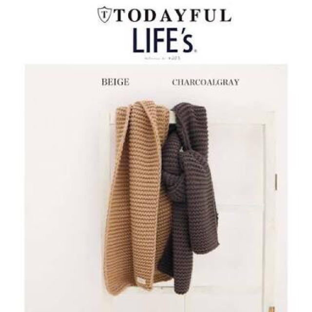 TODAYFUL(トゥデイフル)の[送料込み]TODAYFUL ニットマフラー レディースのレディース その他(その他)の商品写真