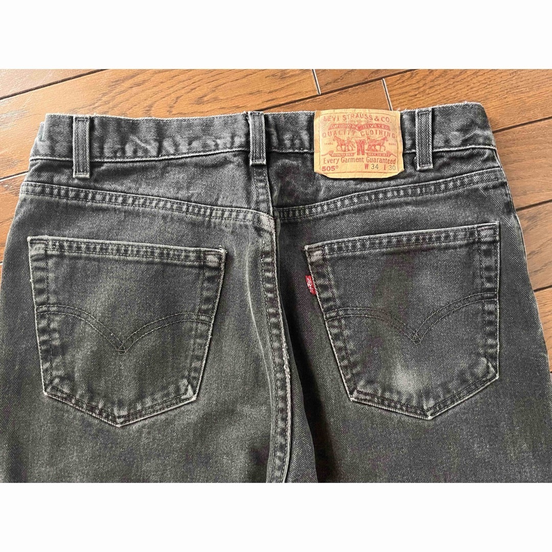 アメリカ製!LEVI'S 505-0260 ブラックデニム ヴィンテージ アメリカ製!LEVI'S 505-0260 ブラックデニム ヴィンテージ